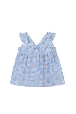 Blue cotton blouse TARTINE ET CHOCOLAT KIDS | TY1202142